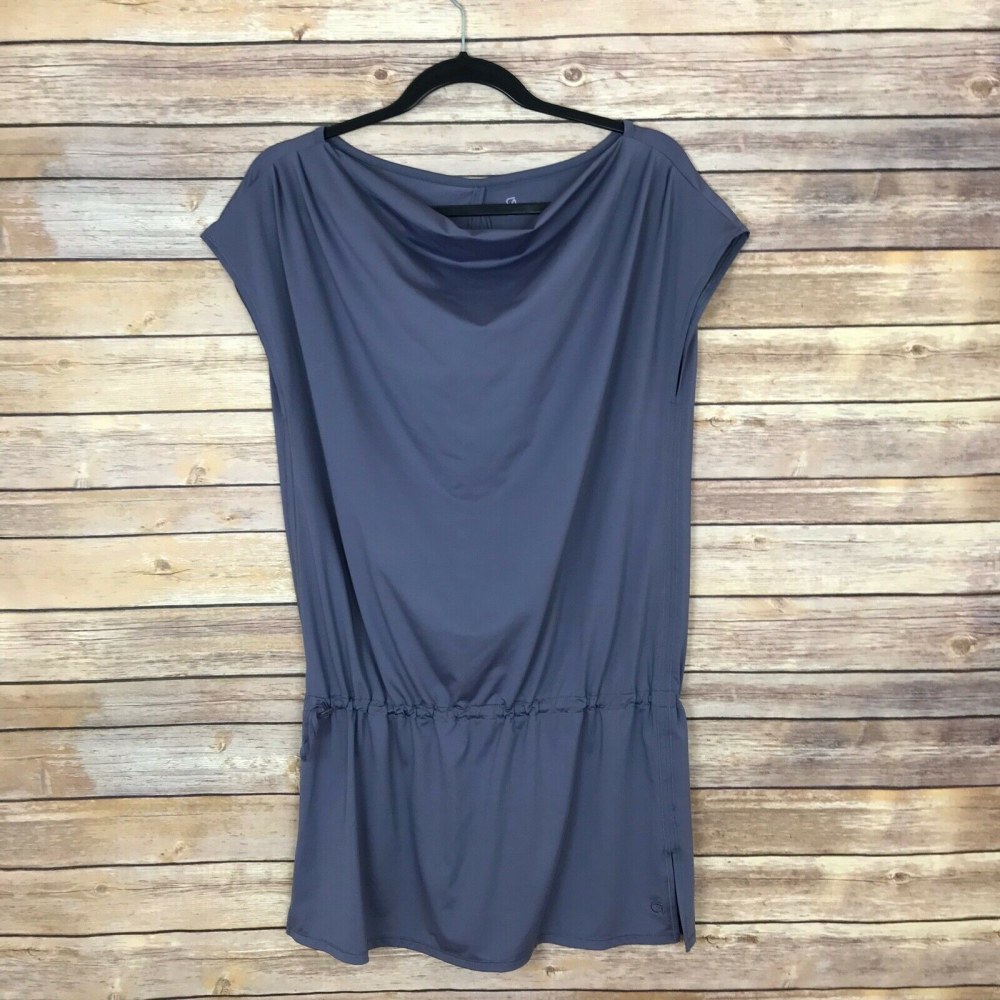 Gap Body Fit XS Drape Neck Stretch Tunic Top B37